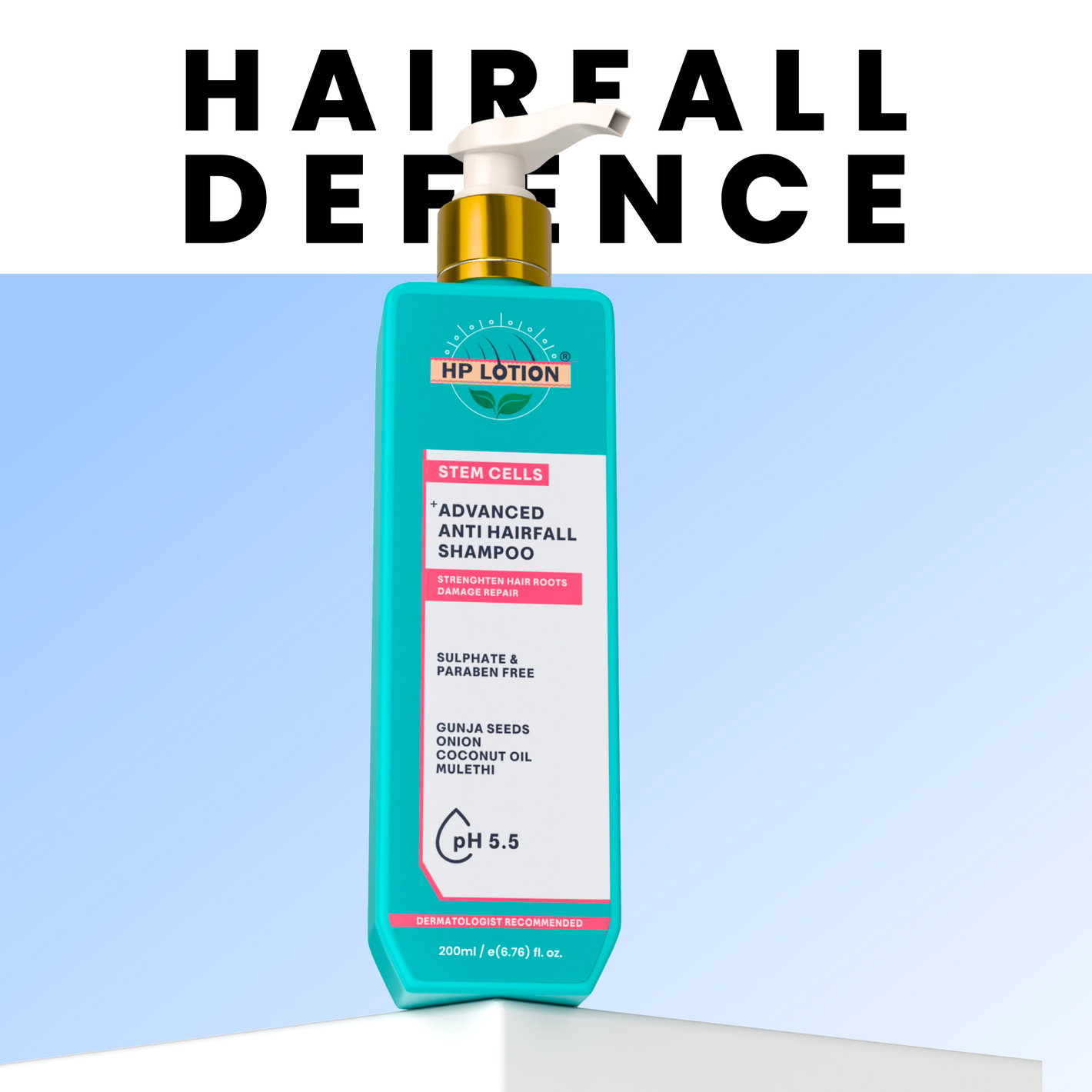 Stem Cells Advanced Anti HairFall Shampoo 200ml